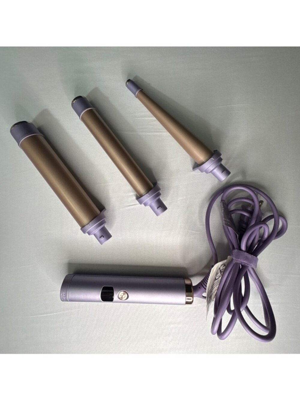 Monat Triple Touch 3-In-1 Curling Wand With Interchangeable Titanium Barrels - Picture 8 of 13